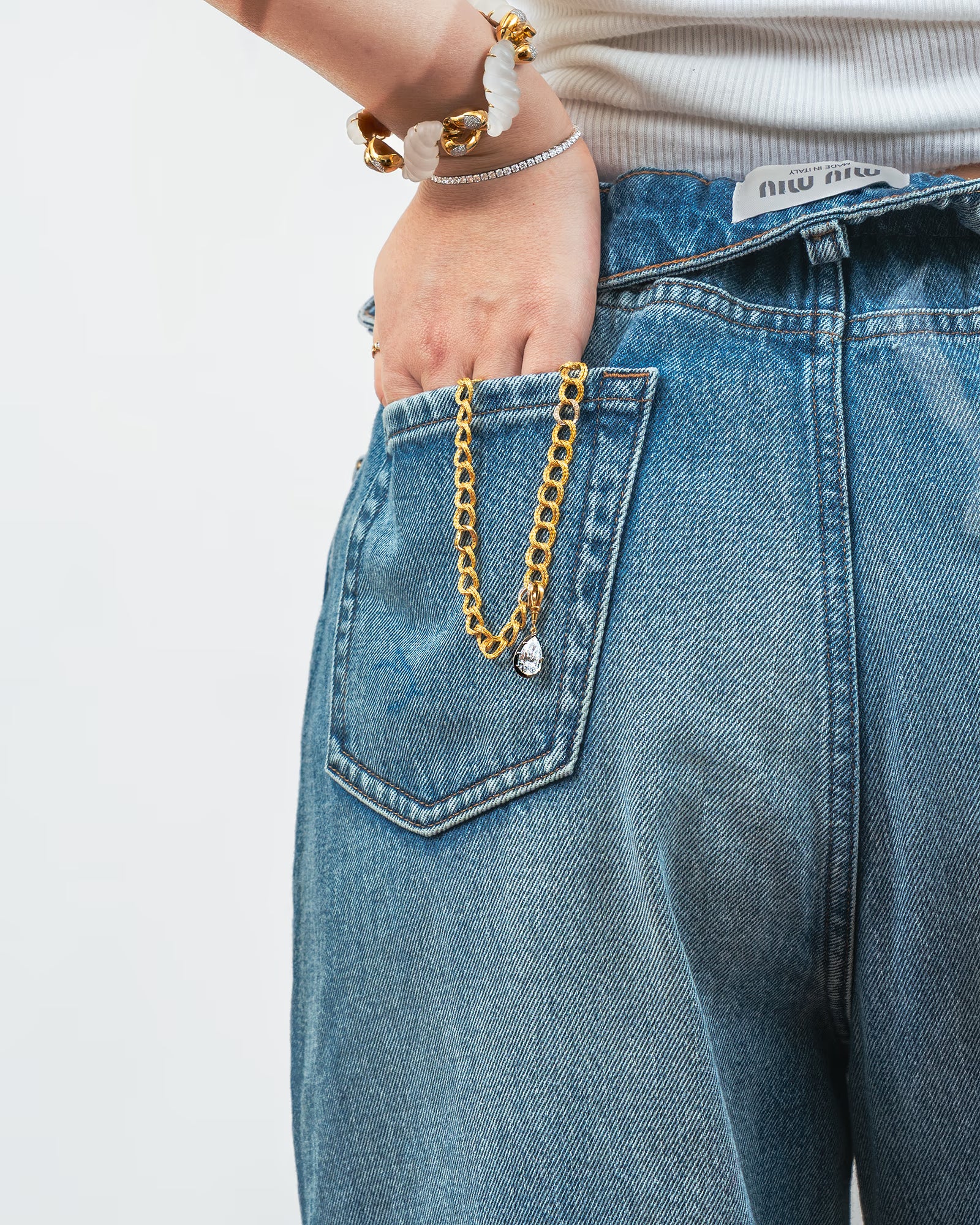 Diamond Chain Neckalce