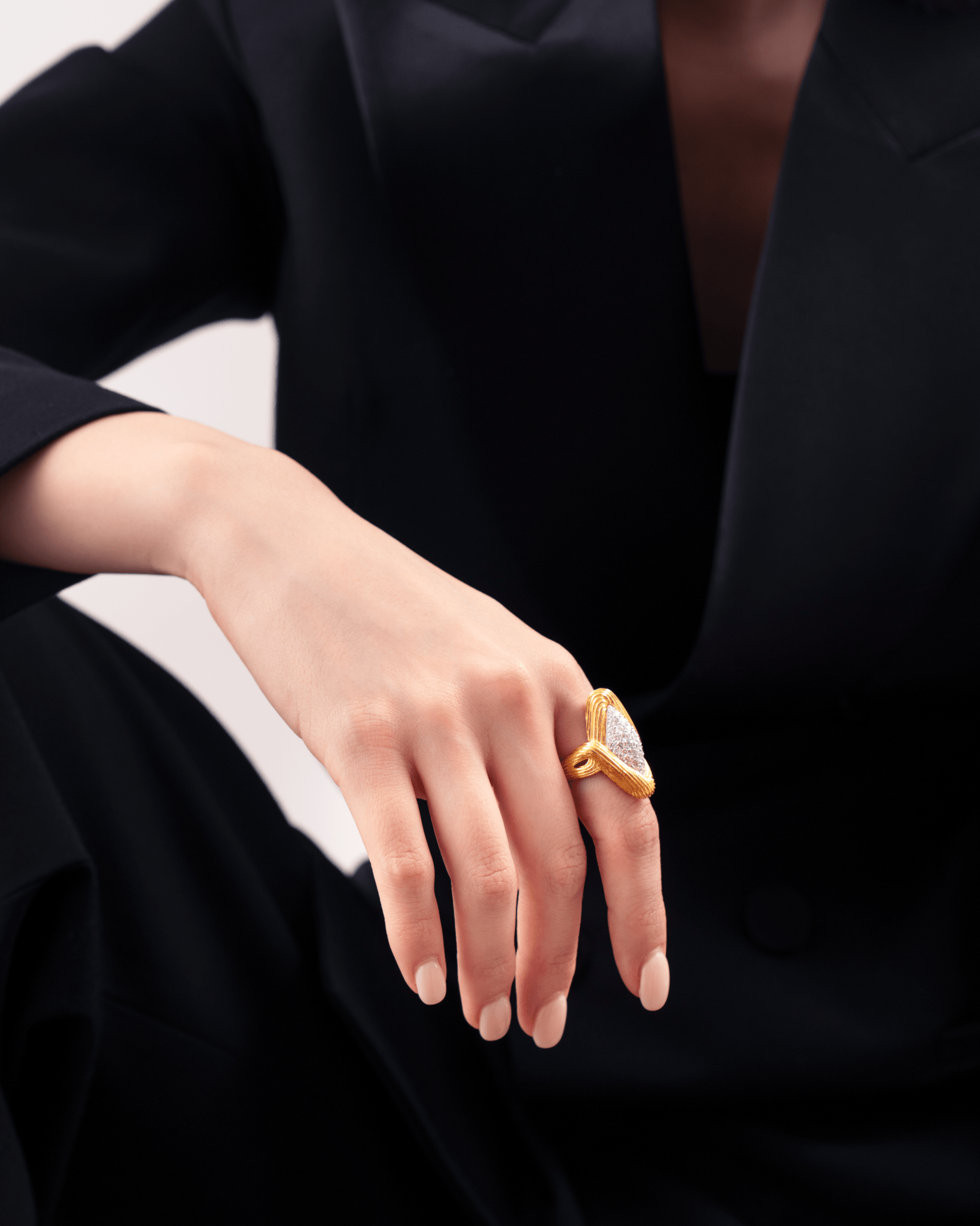 Diamond Cocktail Ring - NEW VINTAGE