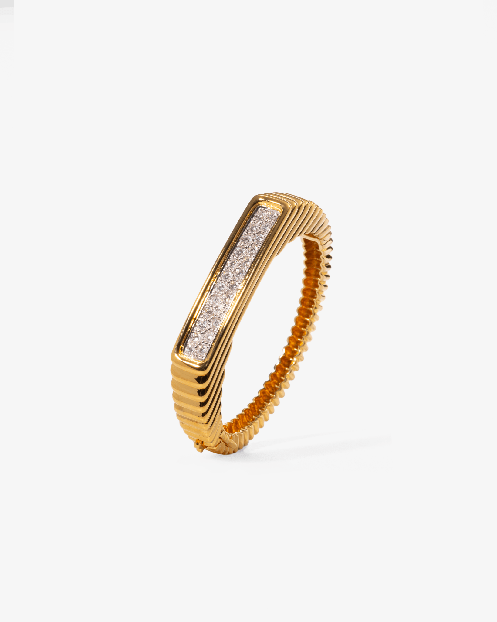 Diamond Cuff Bangle - NEW VINTAGE