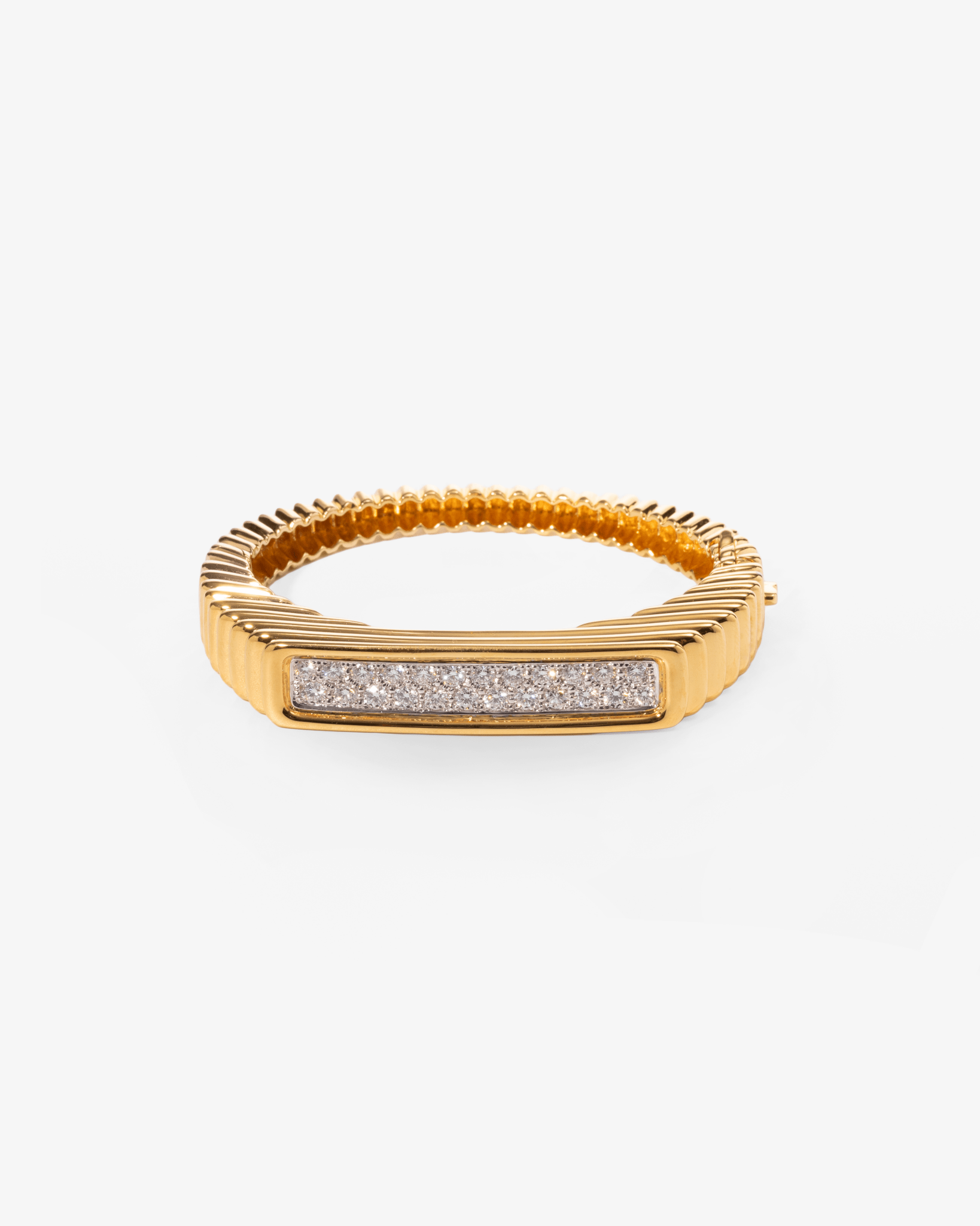 Diamond Cuff Bangle - NEW VINTAGE