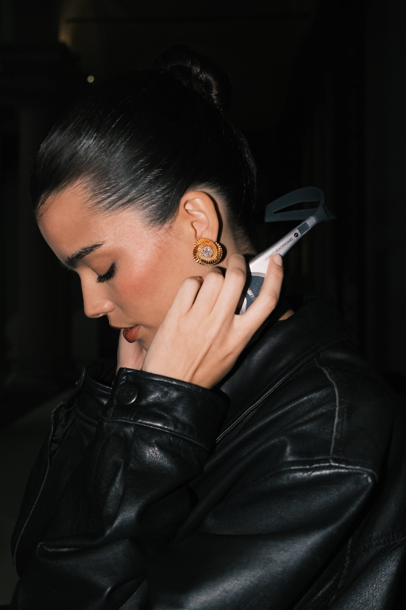 Diamond Floral Earrings - NEW VINTAGE