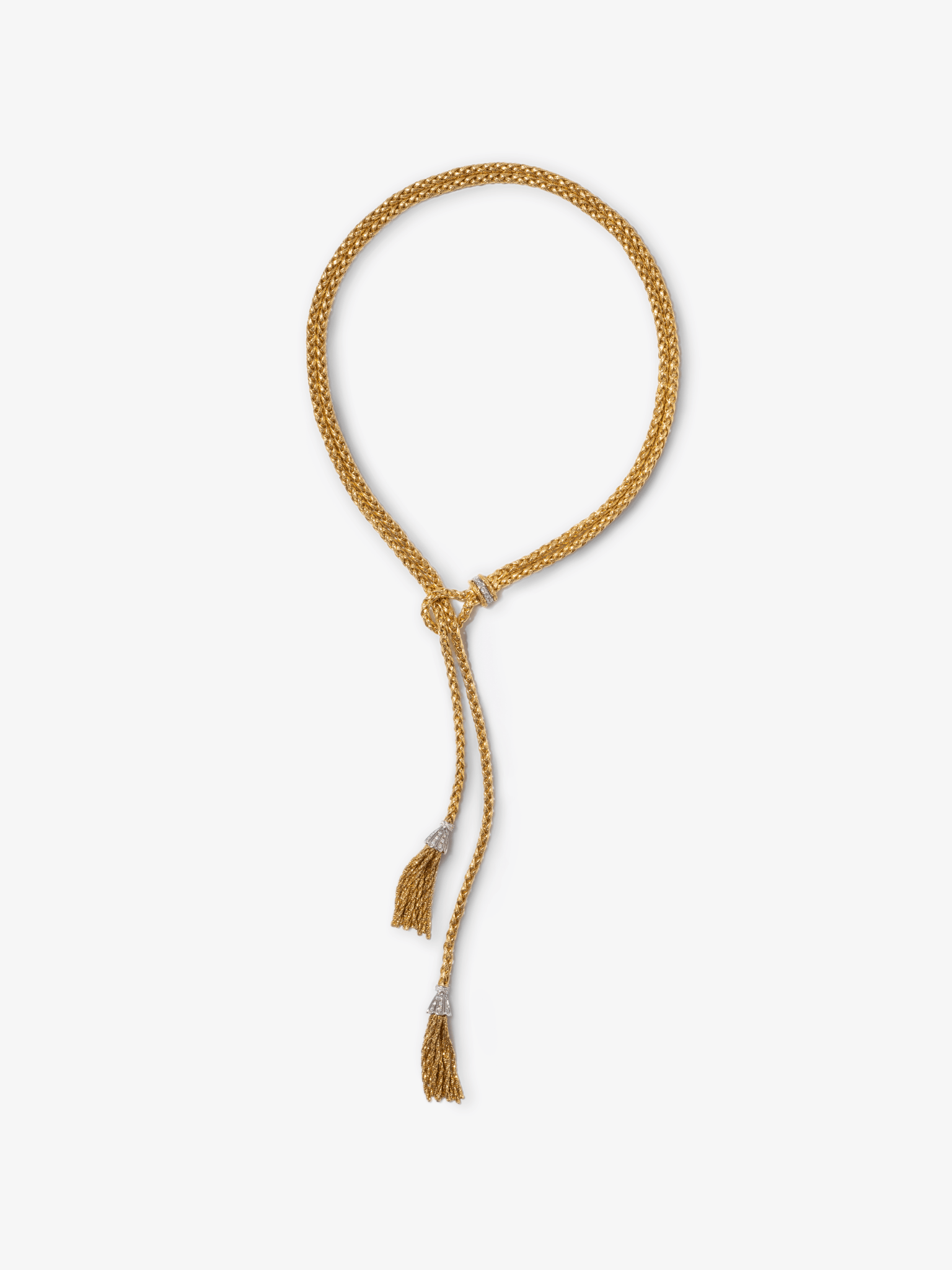 Diamond Tassel Neckalce - NEW VINTAGE