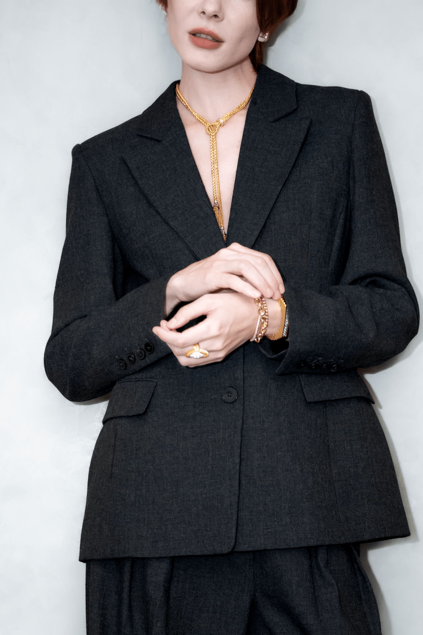 Diamond Tassel Neckalce - NEW VINTAGE