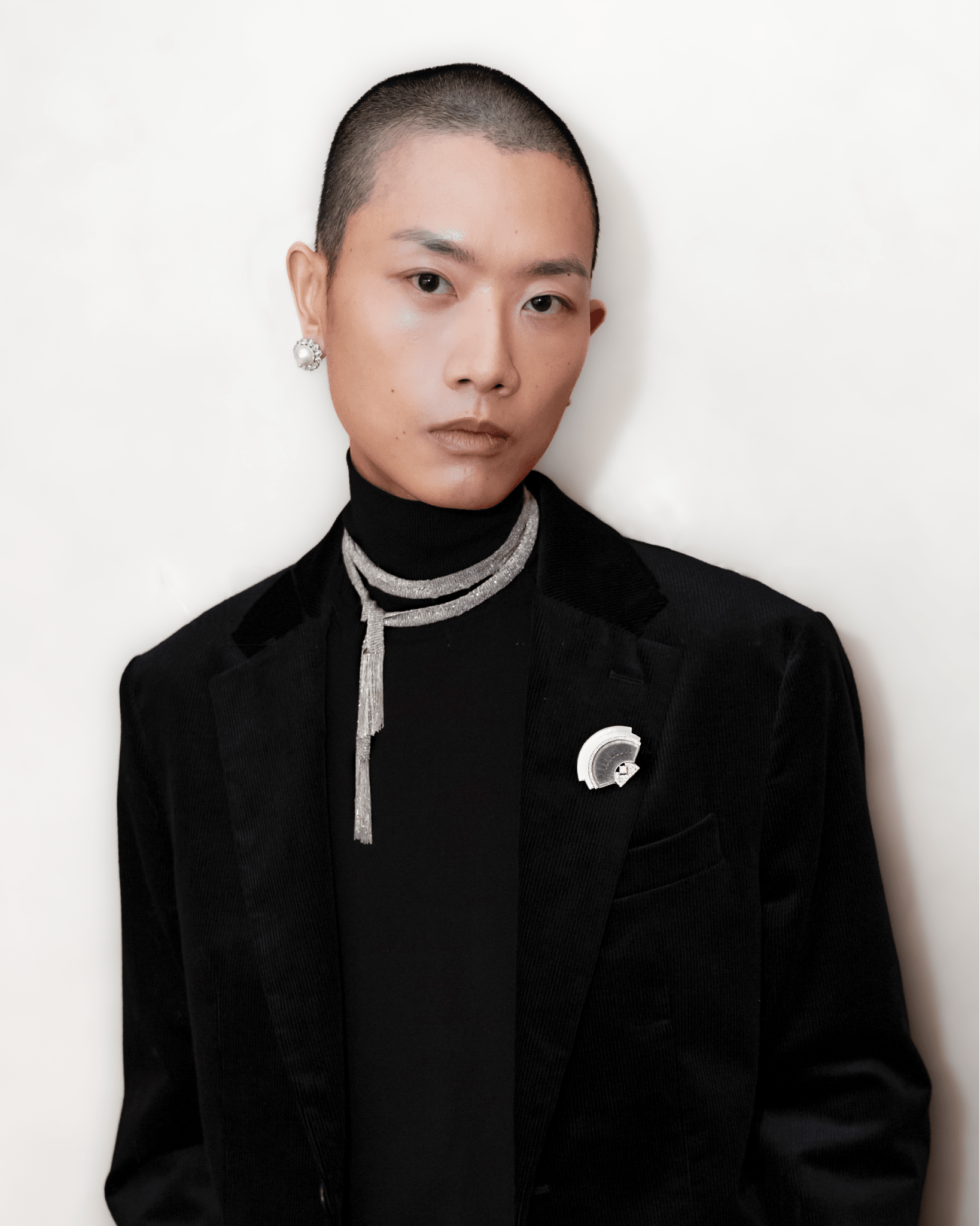 Pearl Diamond Earrings - NEW VINTAGE